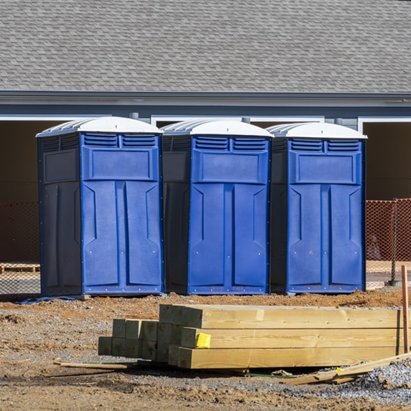 how do you ensure the porta potties are secure and safe from vandalism during an event in Gladstone MI